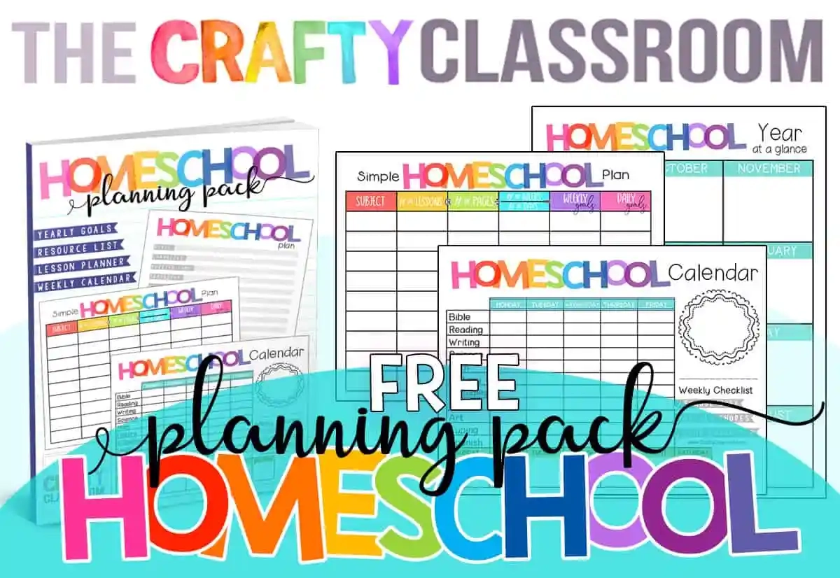 Free Printable Planner For Homeschoolers