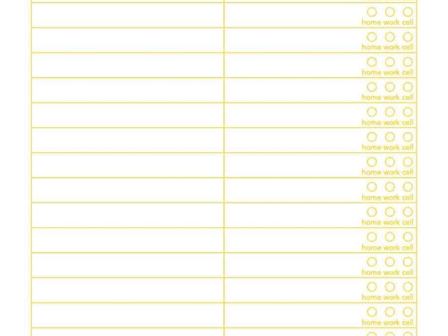 Free Important Phone Numbers Printable Simply Stacie