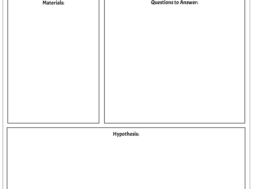 Free Lab Report amp Worksheet Templates Storyboard That