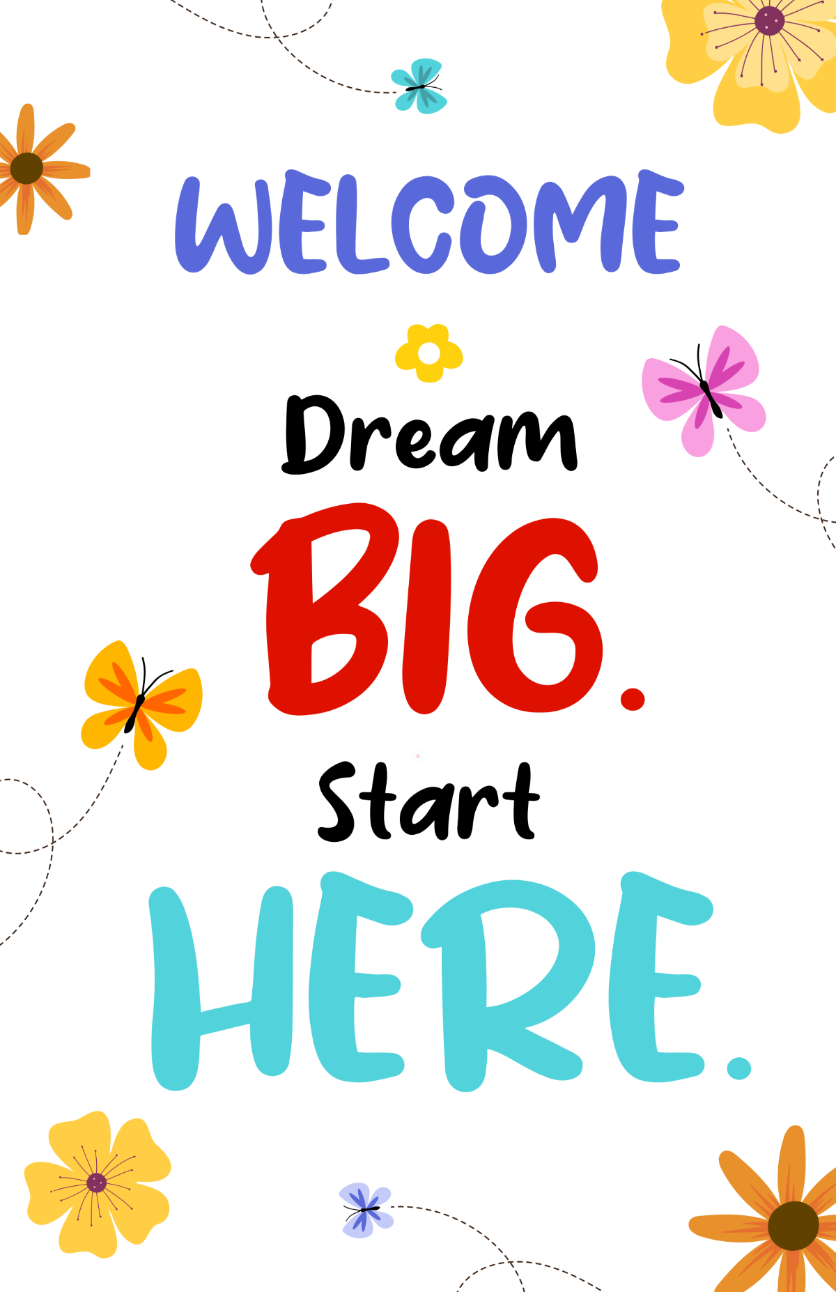 Welcome Sign Printable Free Big Welcome Sign Printable Free Big