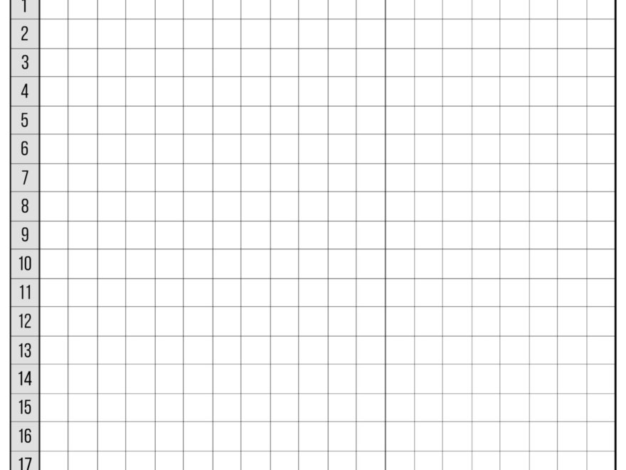 Free Multiplication Chart Printable Paper Trail Design