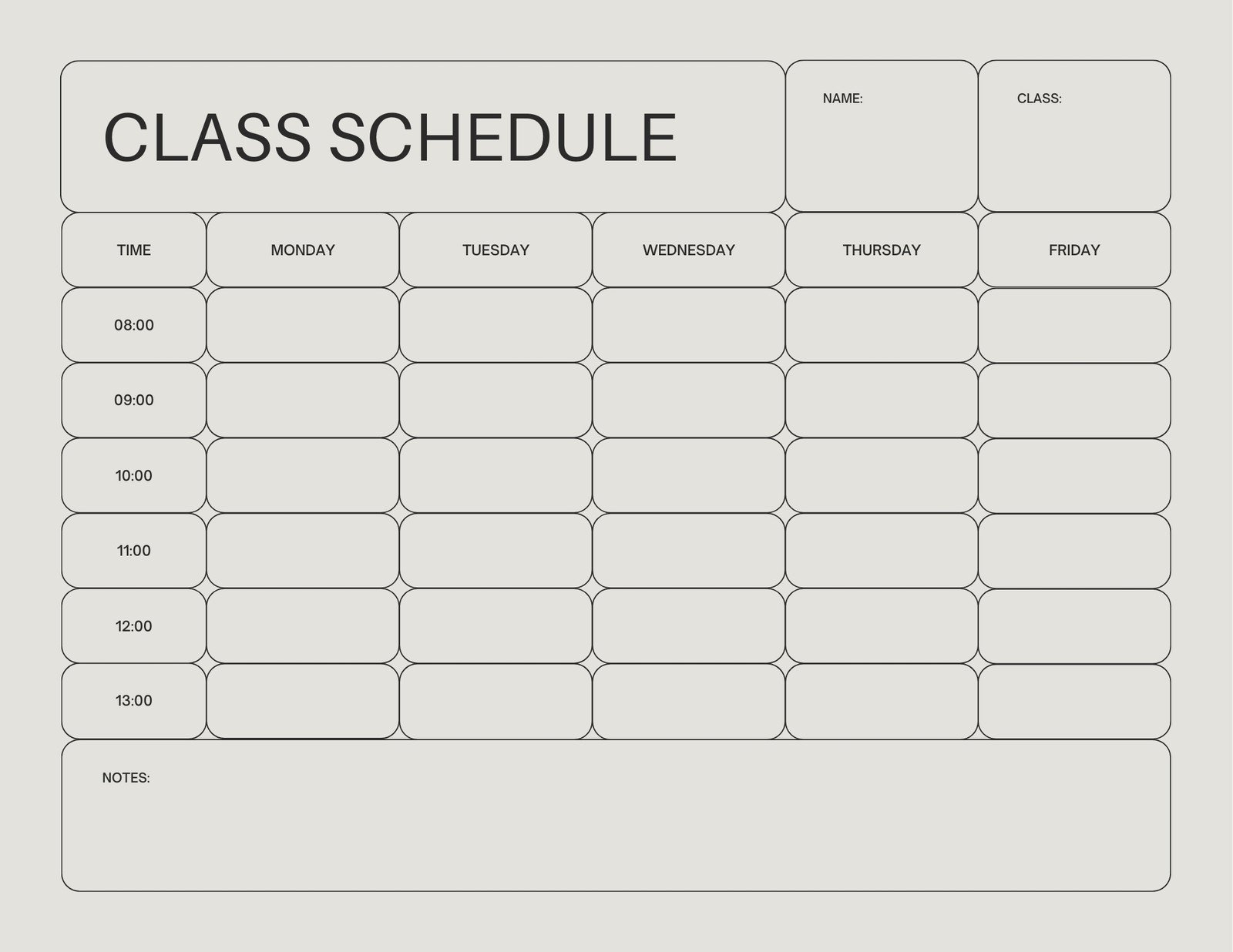 Online Printable Schedule Maker Online Printable Schedule Maker