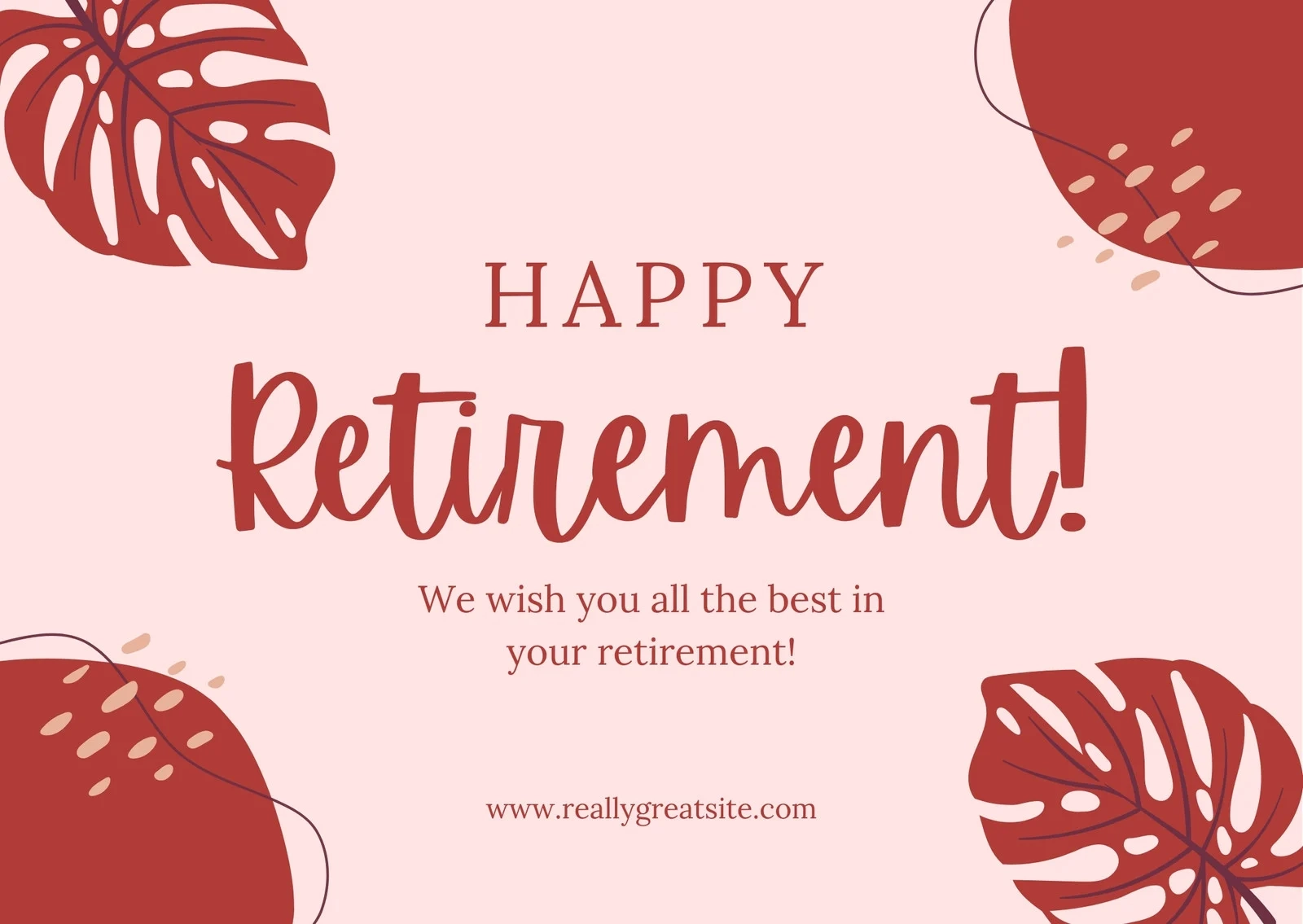 Free Printable Customizable Retirement Card Templates Canva Free Printable Customizable Retirement Card Templates Canva