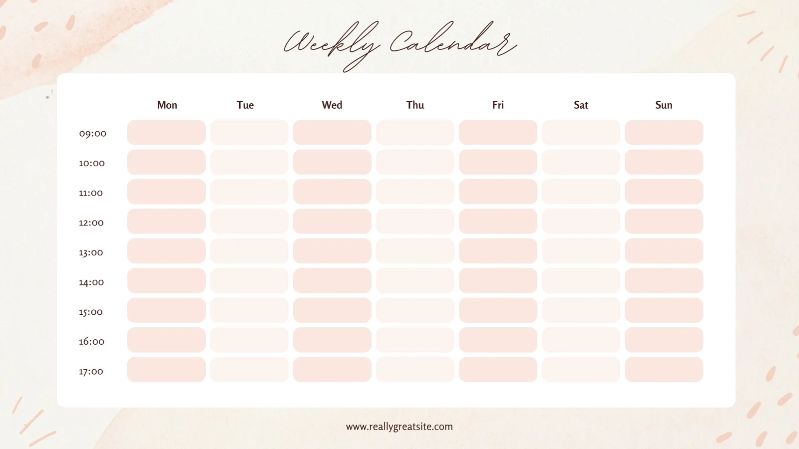 Free Printable Customizable Weekly Calendar Templates Canva