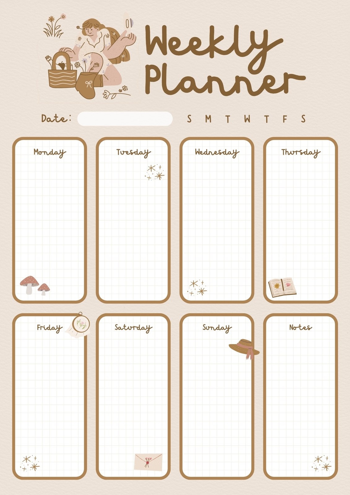Kawaii Planner Free Printable Kawaii Planner Free Printable
