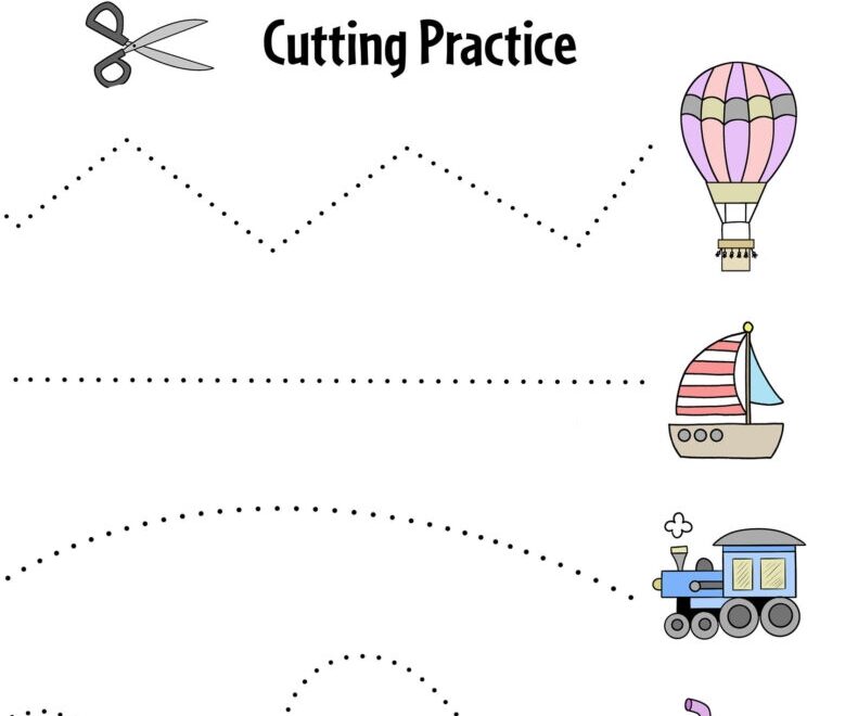 Free Printable Cutting Worksheets For Preschoolers The Hollydog