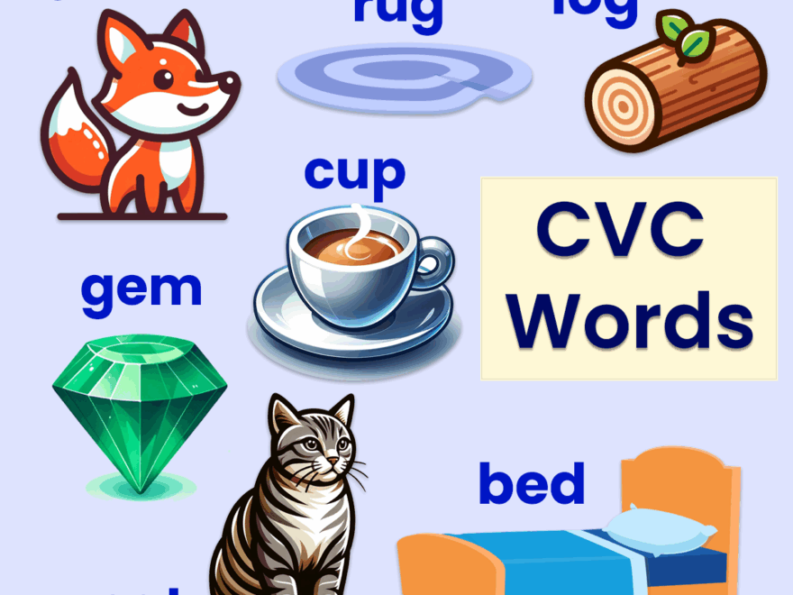 Free Printable CVC Word Lists ABCmouse