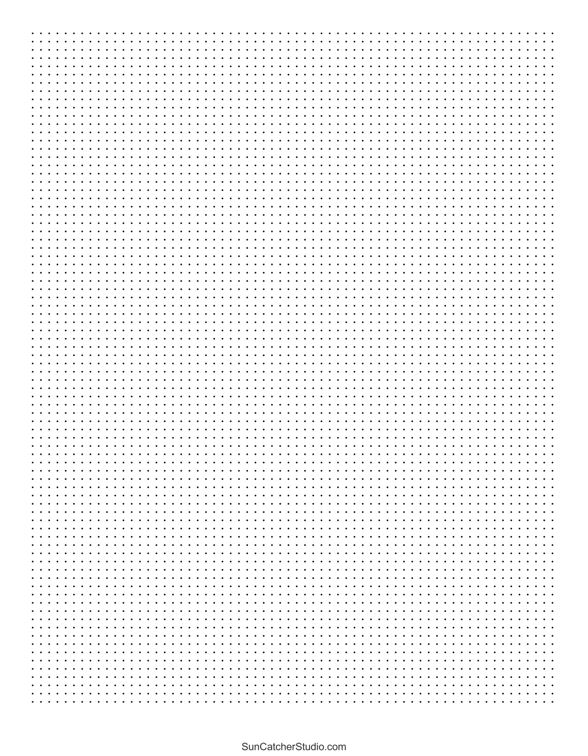 Free Printable Dot Paper Dotted Grid Sheets PDF PNG Free Printables Monograms Design Tools Patterns DIY Projects