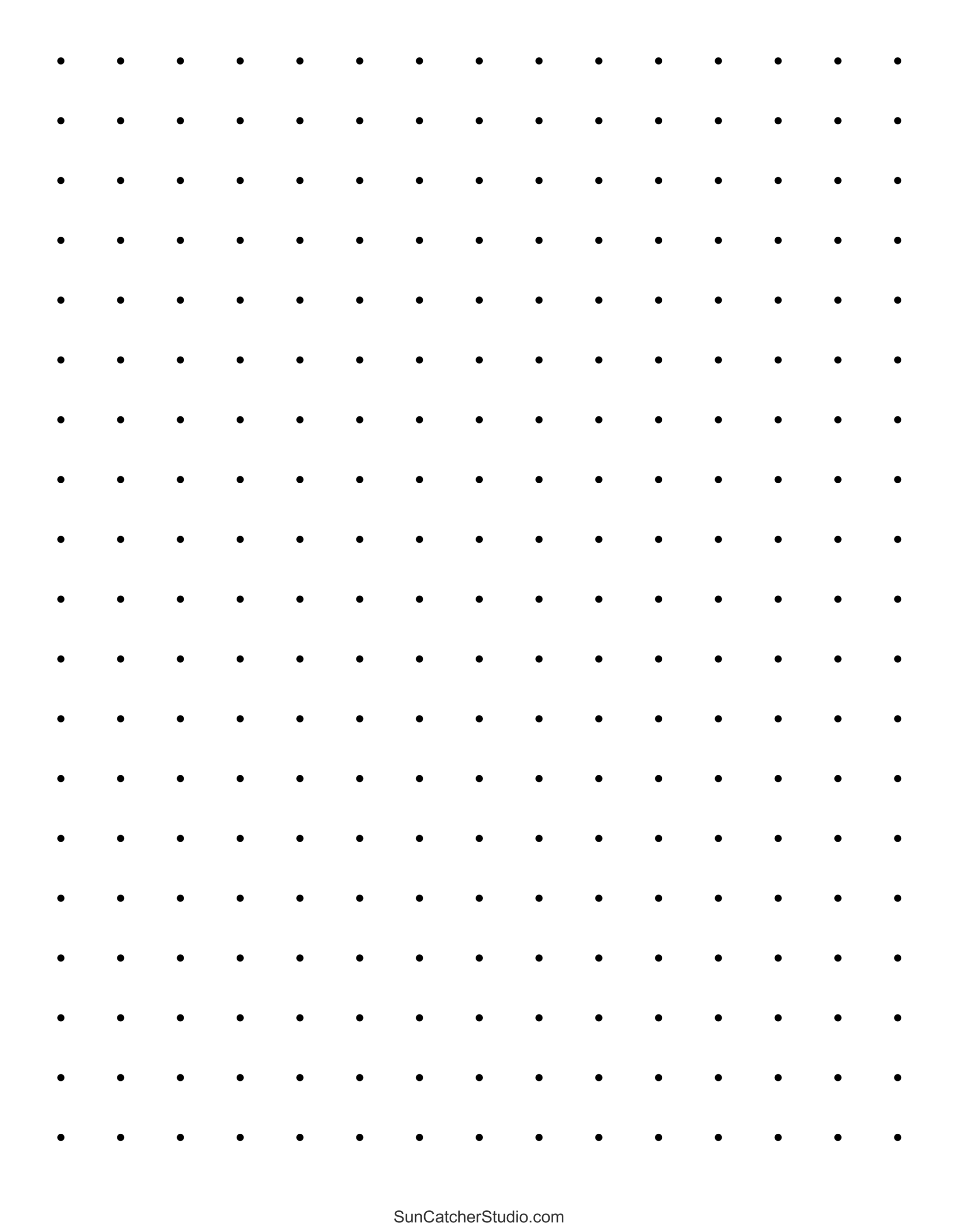 Free Printable Dot Paper Dotted Grid Sheets PDF PNG Free Printables Monograms Design Tools Patterns DIY Projects