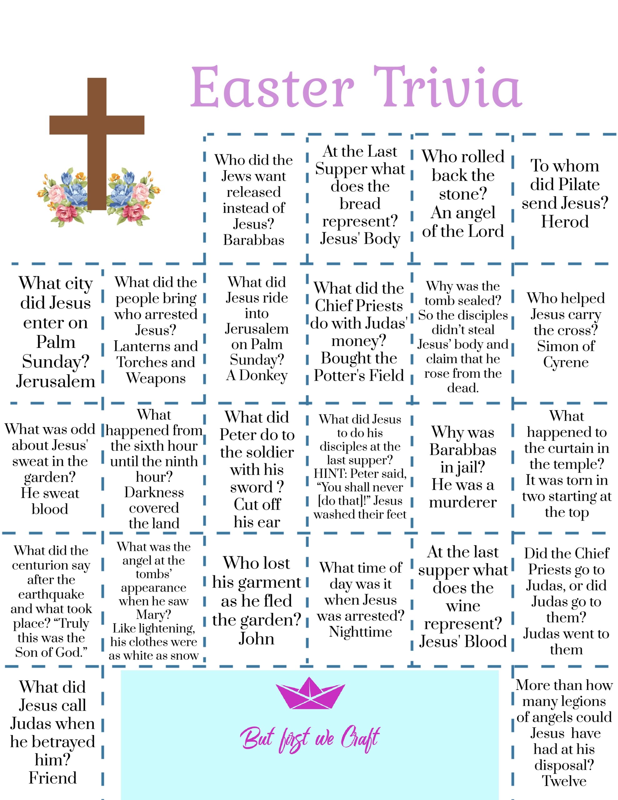 Free Printable Easter Trivia But First We Craft Free Printable Easter Trivia But First We Craft
