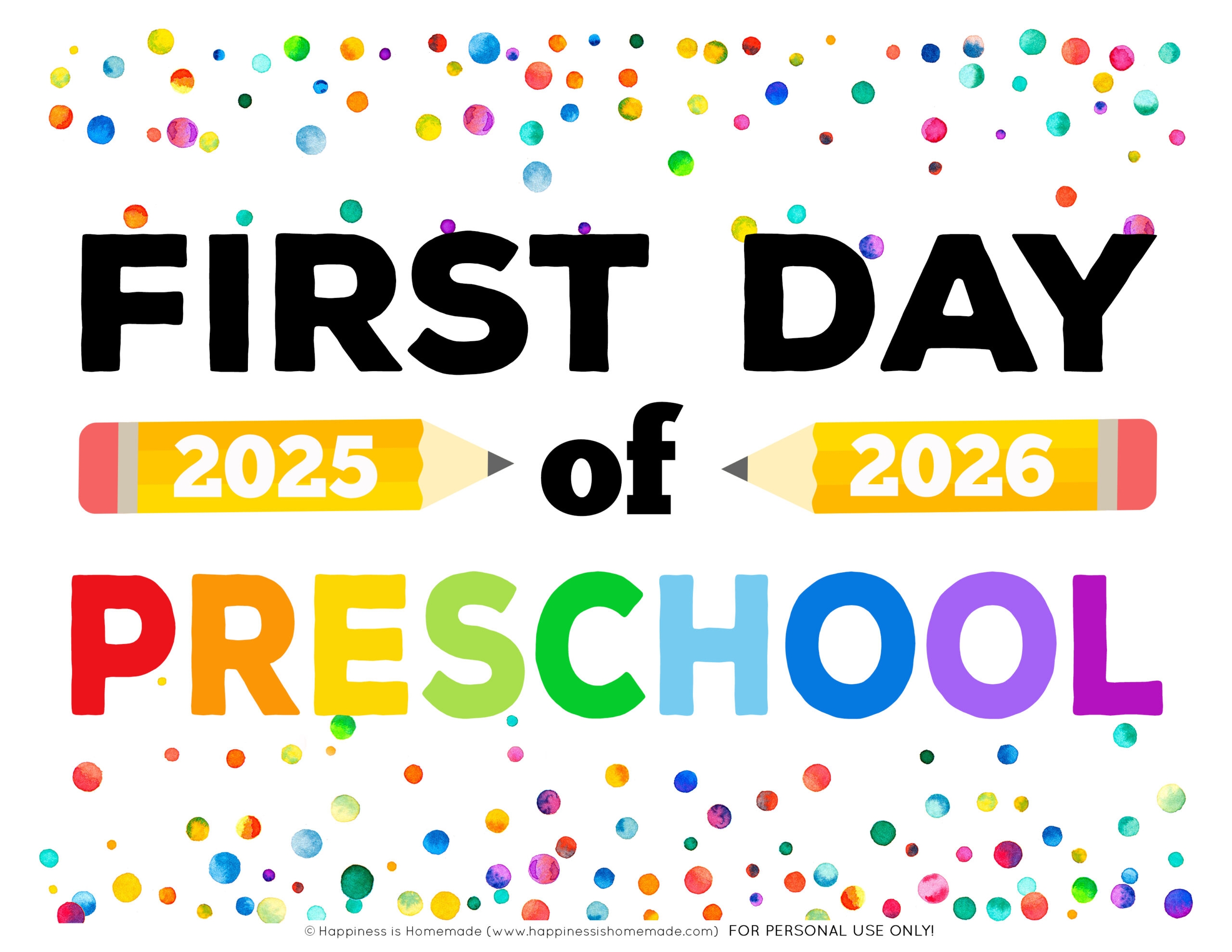 Free Printable First Day Of School Signs 2025 26 Happiness Is Free Printable First Day Of School Signs 2025 26 Happiness Is