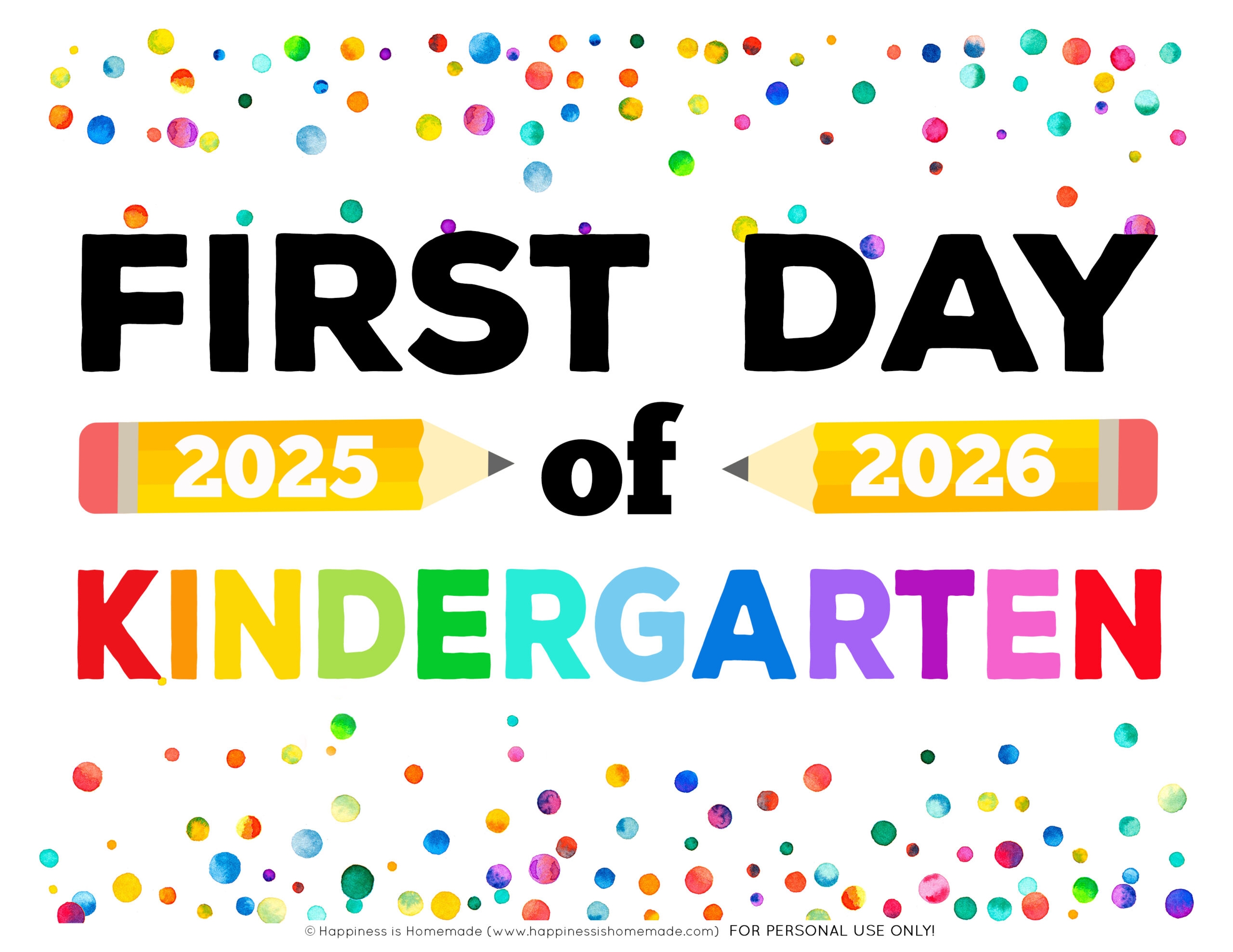 Free Printable First Day Of School Signs 2025 26 Happiness Is Free Printable First Day Of School Signs 2025 26 Happiness Is