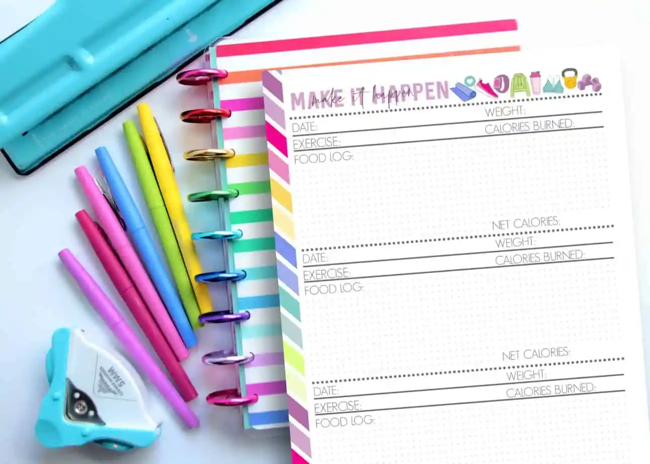 Free Printables The Happy Planner Fitness