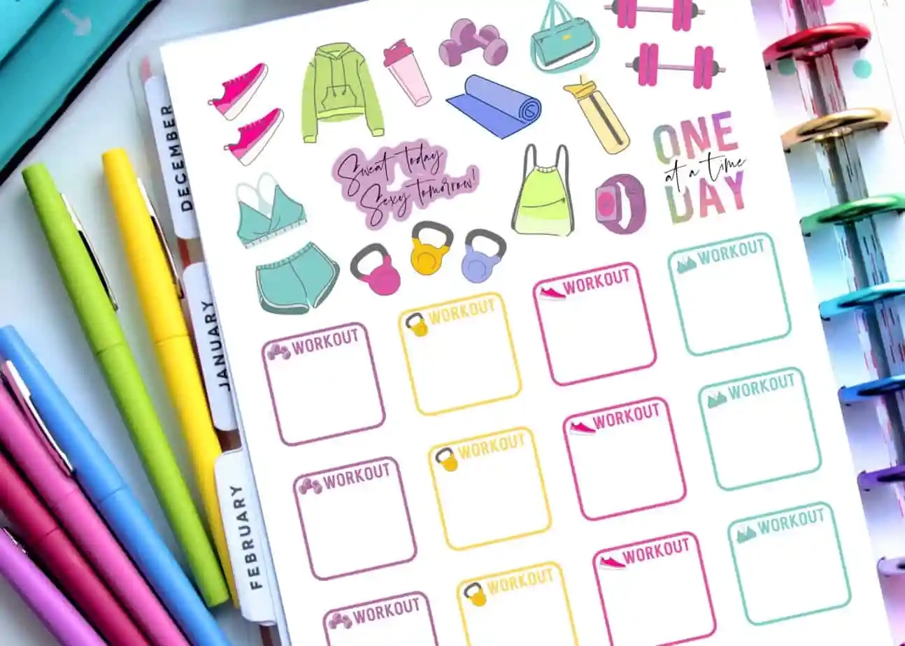 FREE Printable Fitness Planner Tracker To CRUSH Your Health Goals A Country Girl s Life