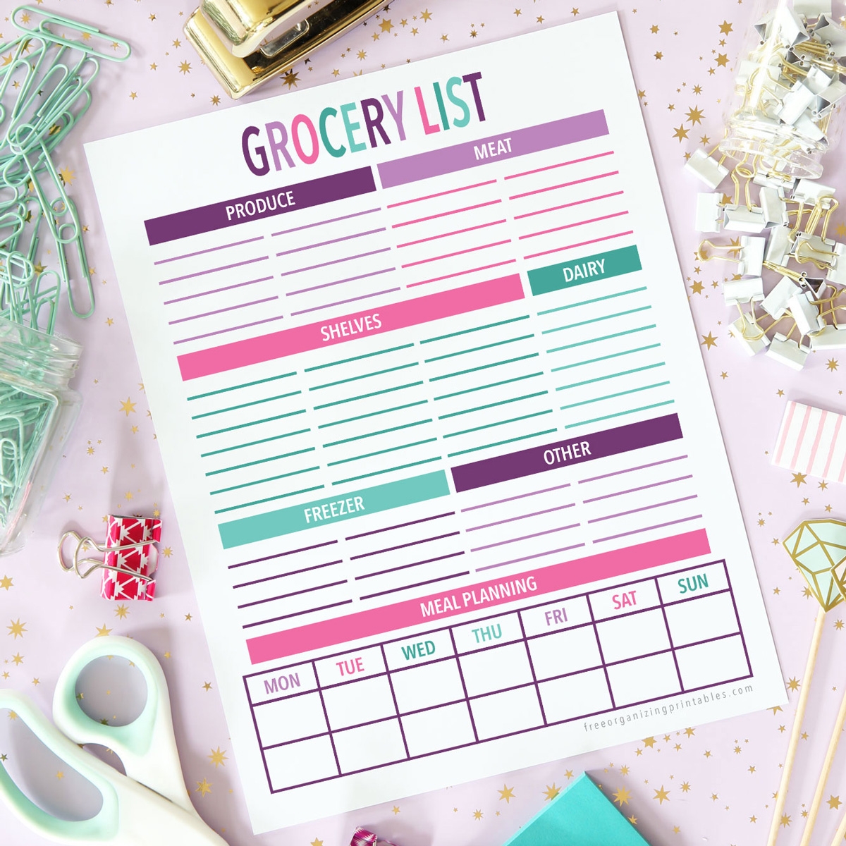 Free Printable Grocery List To Save You Time And Money Free Printable Grocery List To Save You Time And Money