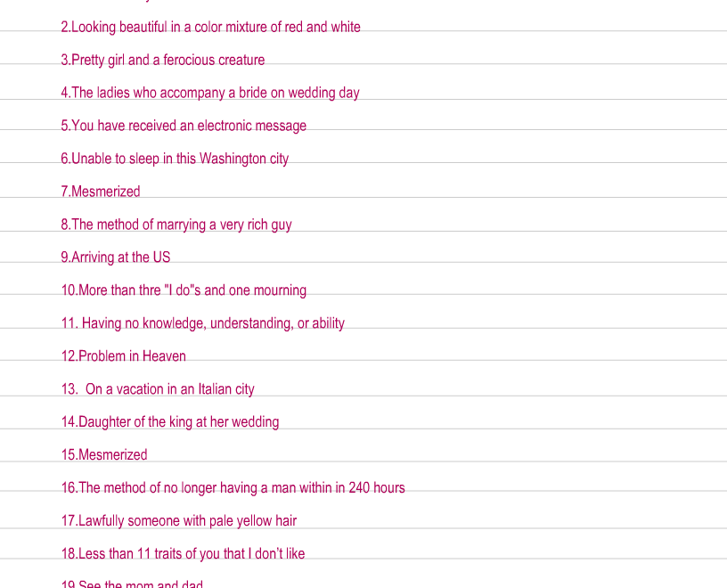 Free Printable Guess The Rom Com Movie Name Game