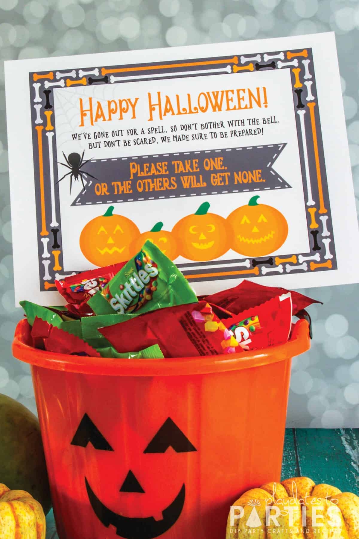 Free Printable Halloween Take One Sign and Why You Need It Free Printable Halloween Take One Sign and Why You Need It