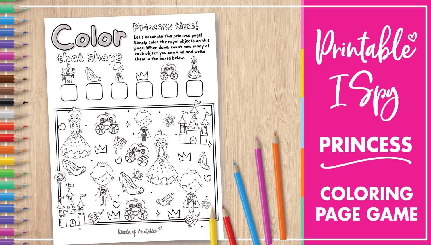 Printable Eye Chart Kids Princess Printable Eye Chart Kids Princess