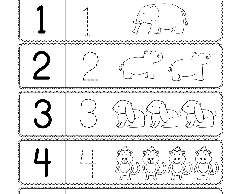 Free Printable Learning Numbers Worksheet Kiddoworksheets Worksheets Library