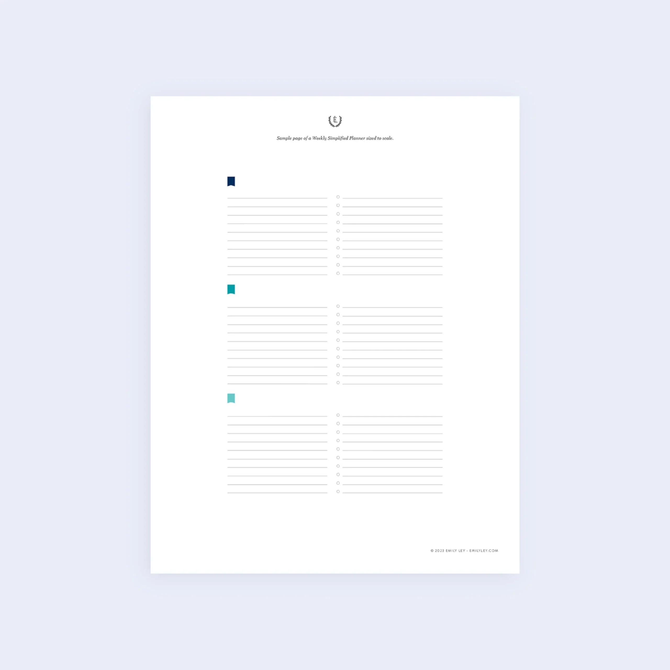 Free Printable Library Sample Planner Pages amp Exclusive Freebies Free Printable Library Sample Planner Pages amp Exclusive Freebies