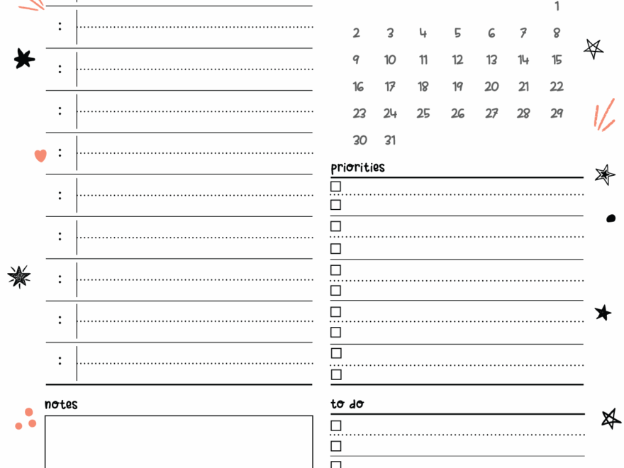 Free Printable March 2025 Planners World Of Printables