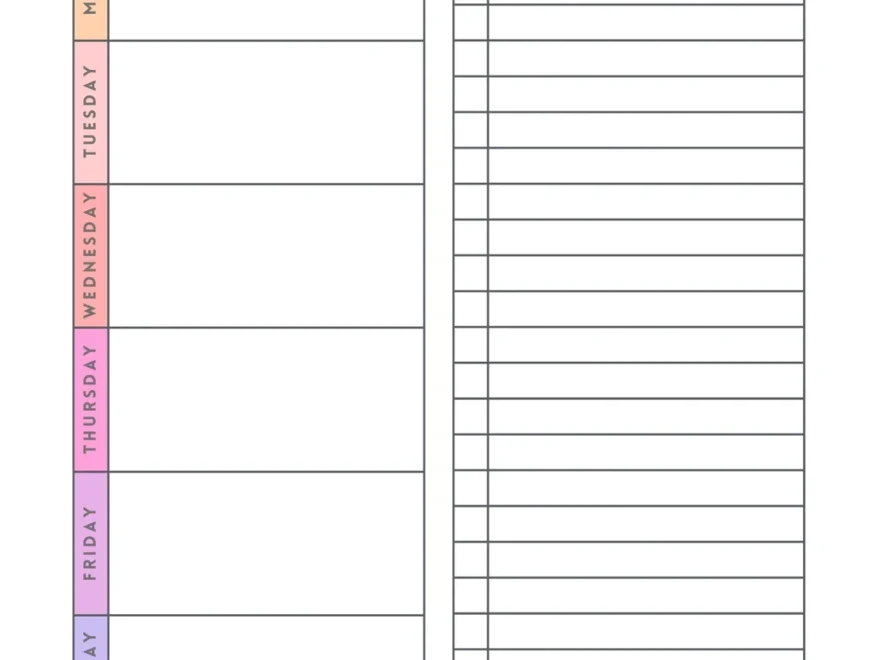 Free Printable Meal Planner Templates To Edit Online Canva