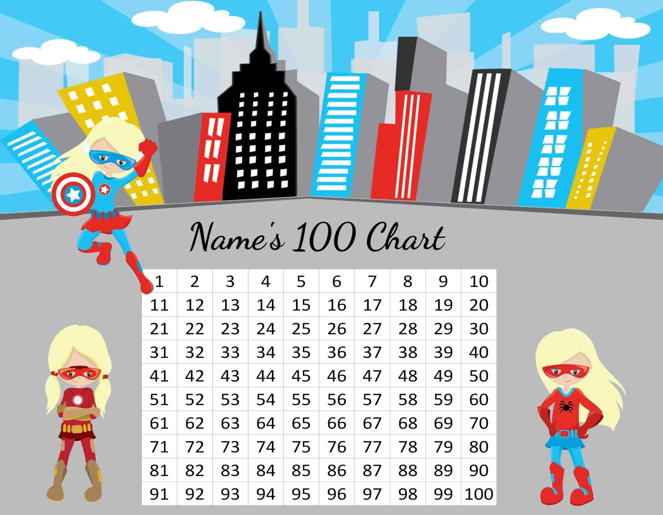 Sticker Chart To 100 Printable
