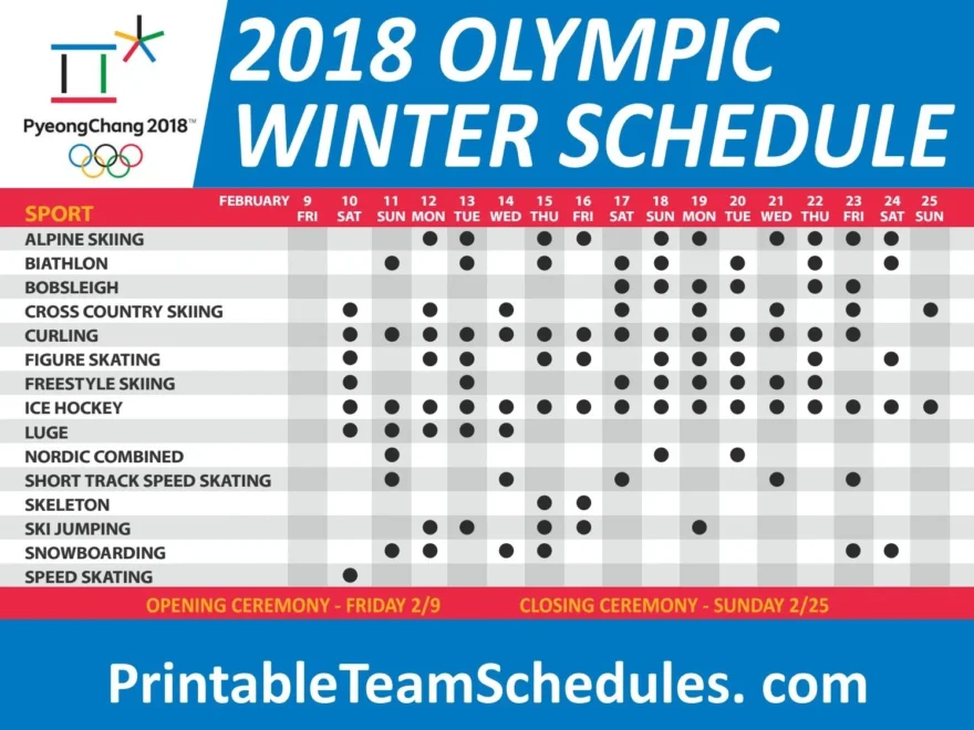 Free Printable Olympic Schedule Cbc Download Free Printable Olympic Schedule Cbc Png Images Free Worksheets On Clipart Library