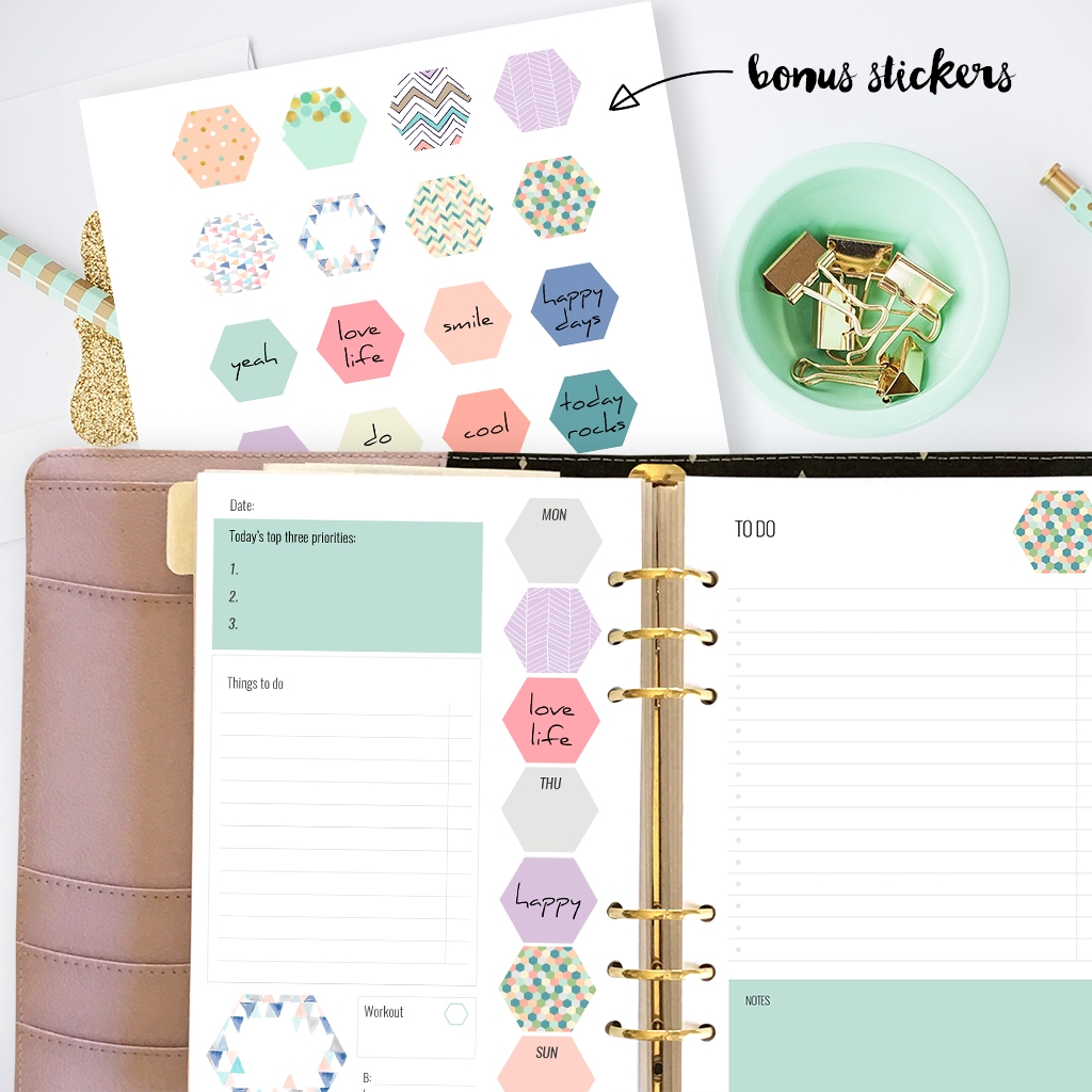 Free Printable Planner Inserts For Large Planners Plus Bonus Free Printable Planner Inserts For Large Planners Plus Bonus