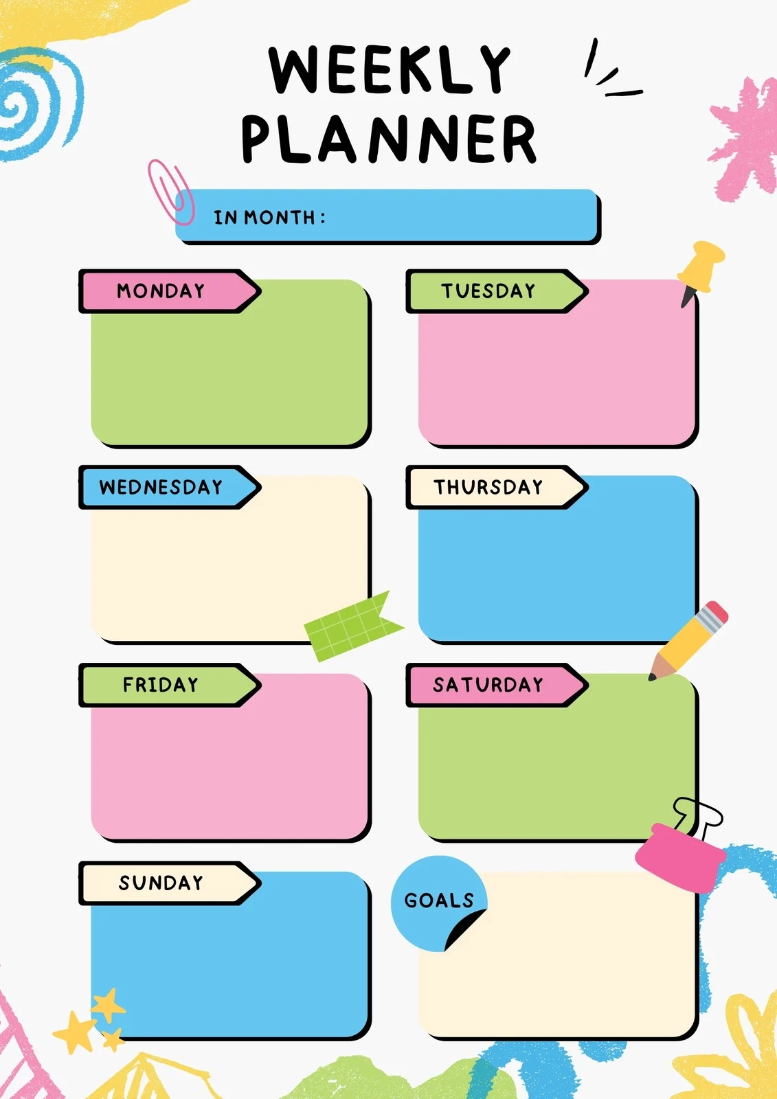 Planner Design Ideas Printable Planner Design Ideas Printable