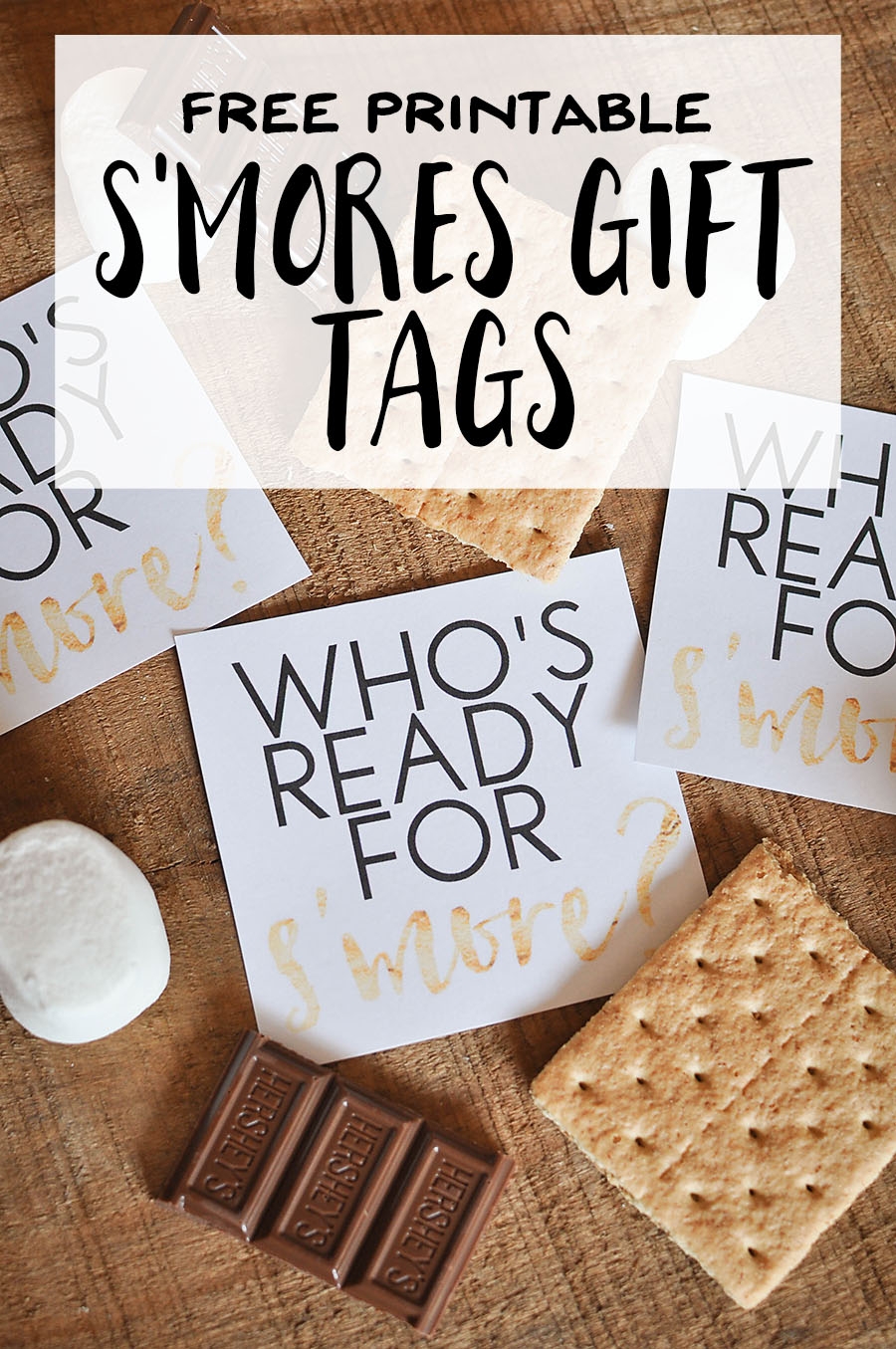Free Printable S mores Gift Tags Our Handcrafted Life Free Printable S mores Gift Tags Our Handcrafted Life