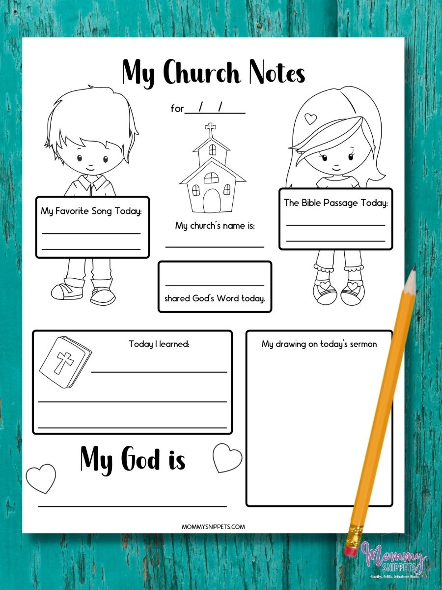 Kids Own Worship Printable Sign