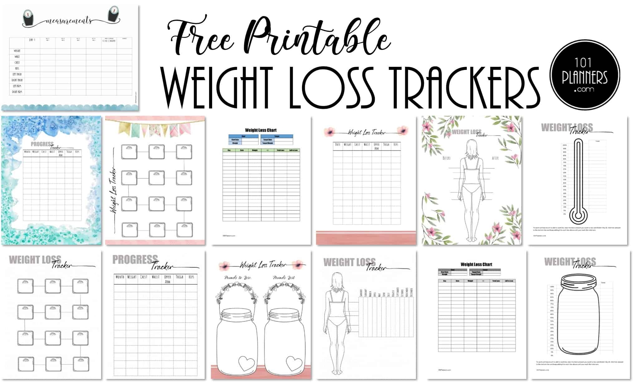Printable Week Weight Loss Bmi Chart