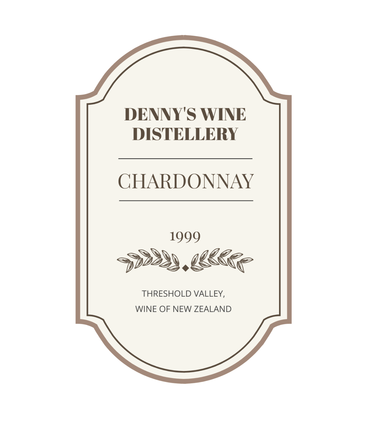 Printable Wine Label Sheets