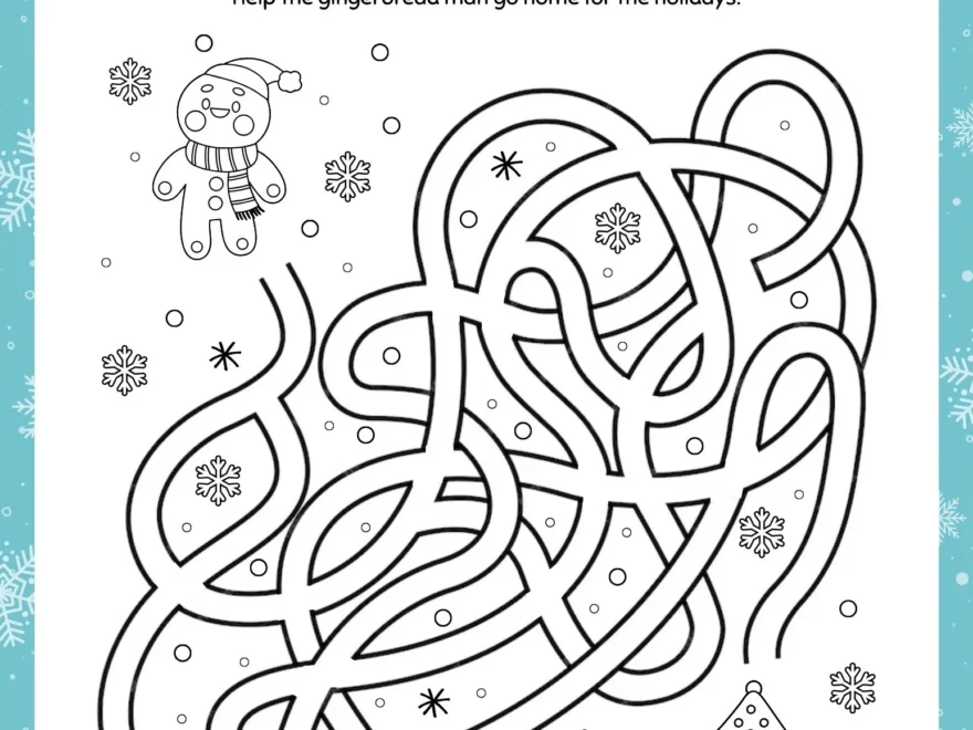 Free Winter Printables And Activity Pages For Kids Minnesota Parent