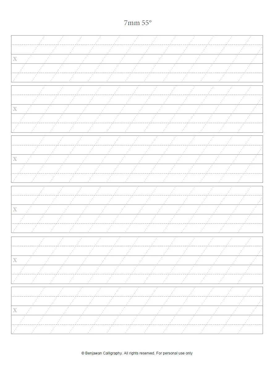 Copperplate Calligraphy Practice Sheets Printable Free Copperplate Calligraphy Practice Sheets Printable Free