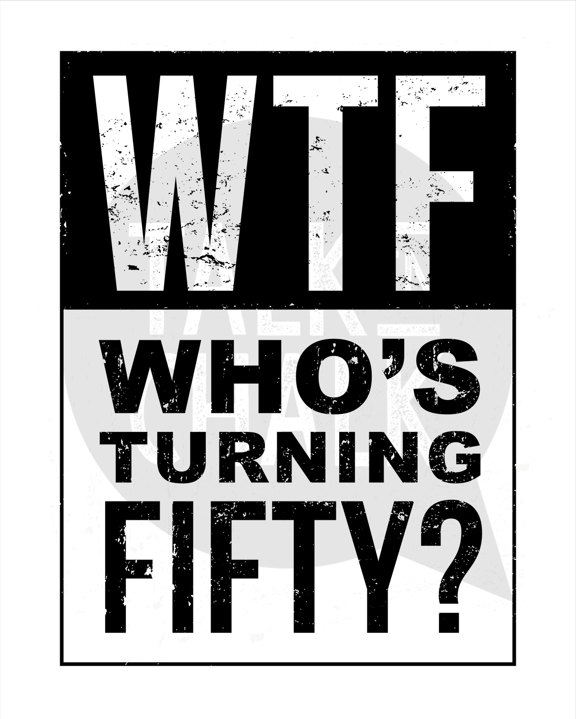 Funny Free Printable Signs 50th Birthday