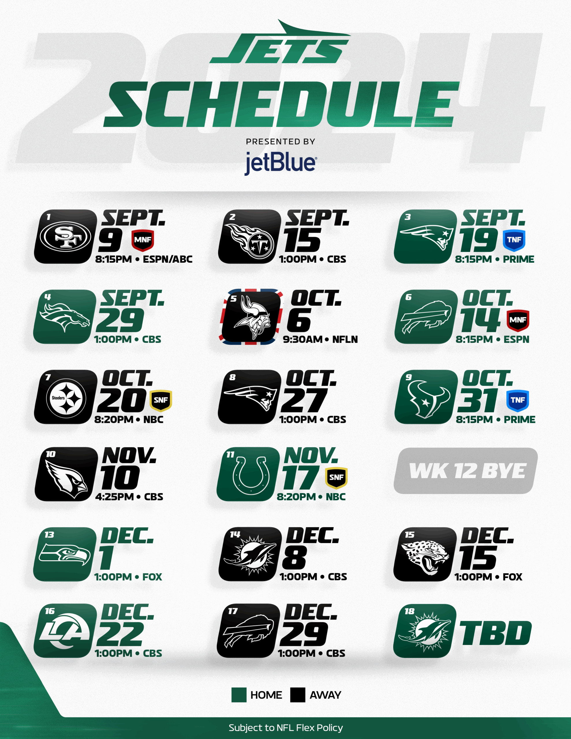 Future New York Jets Schedules And Opponents FBSchedules Worksheets Library Future New York Jets Schedules And Opponents FBSchedules Worksheets Library