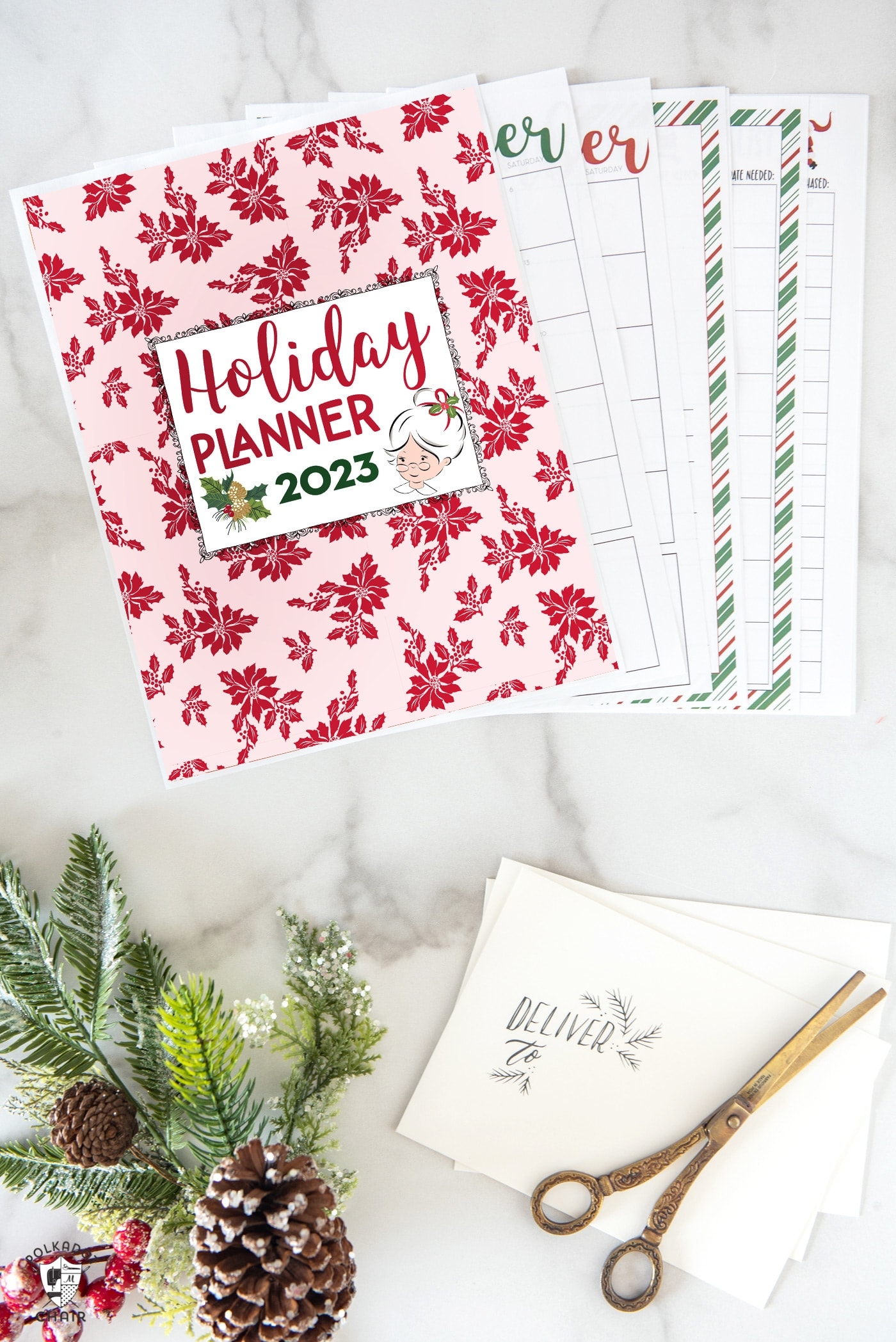 Get Organized With Our 2023 Printable Christmas Planner Polka Get Organized With Our 2023 Printable Christmas Planner Polka