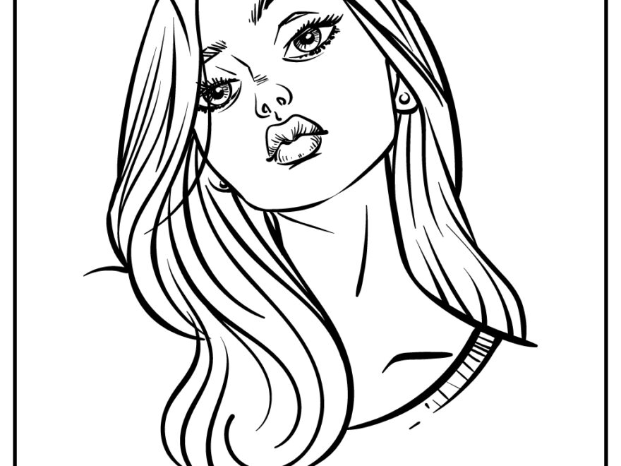 Girly Coloring Pages 100 Free Printables