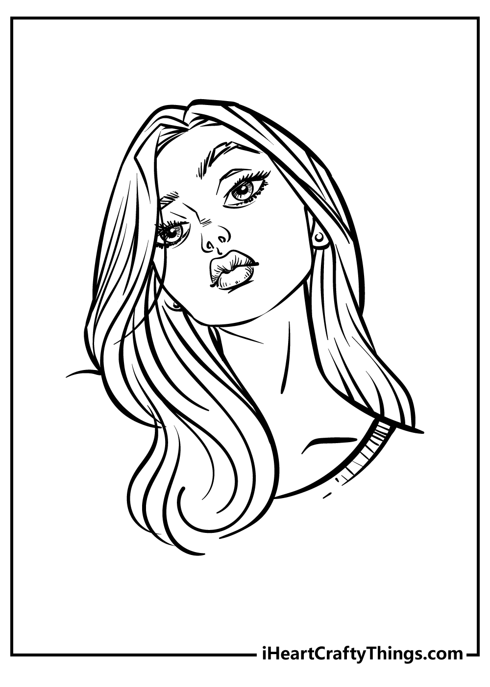 Girly Coloring Pages 100 Free Printables Girly Coloring Pages 100 Free Printables