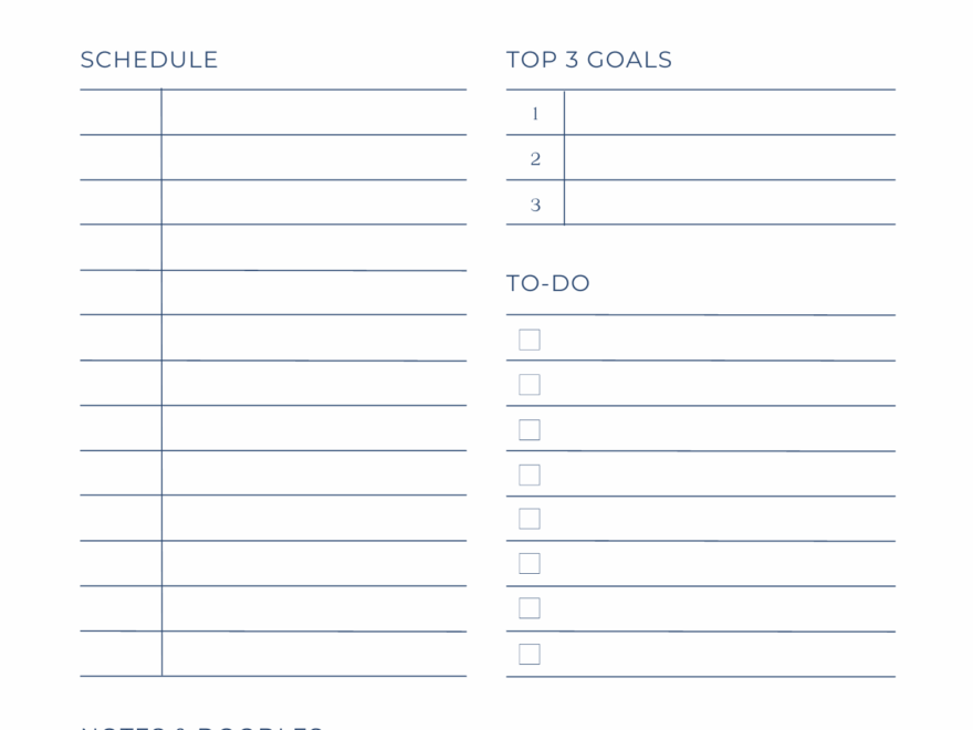 Goal Setting Printables Leah With Love