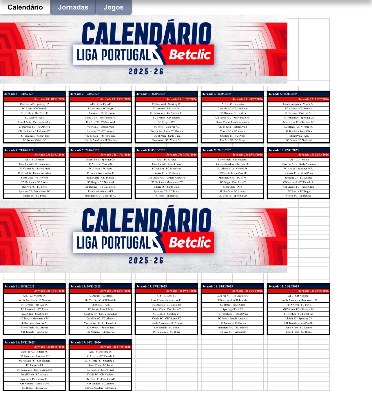 Gon alo Santos On X Liga Portugal 2025 2026 Https t co 