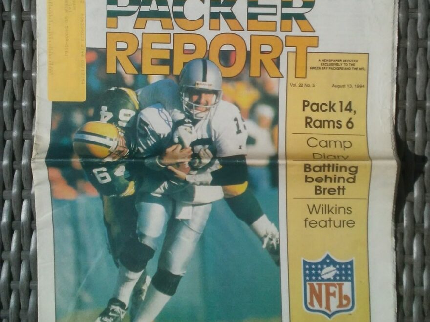 Green Bay Packers NFL Ray Nitschke s Packer Report Vol 22 no 5