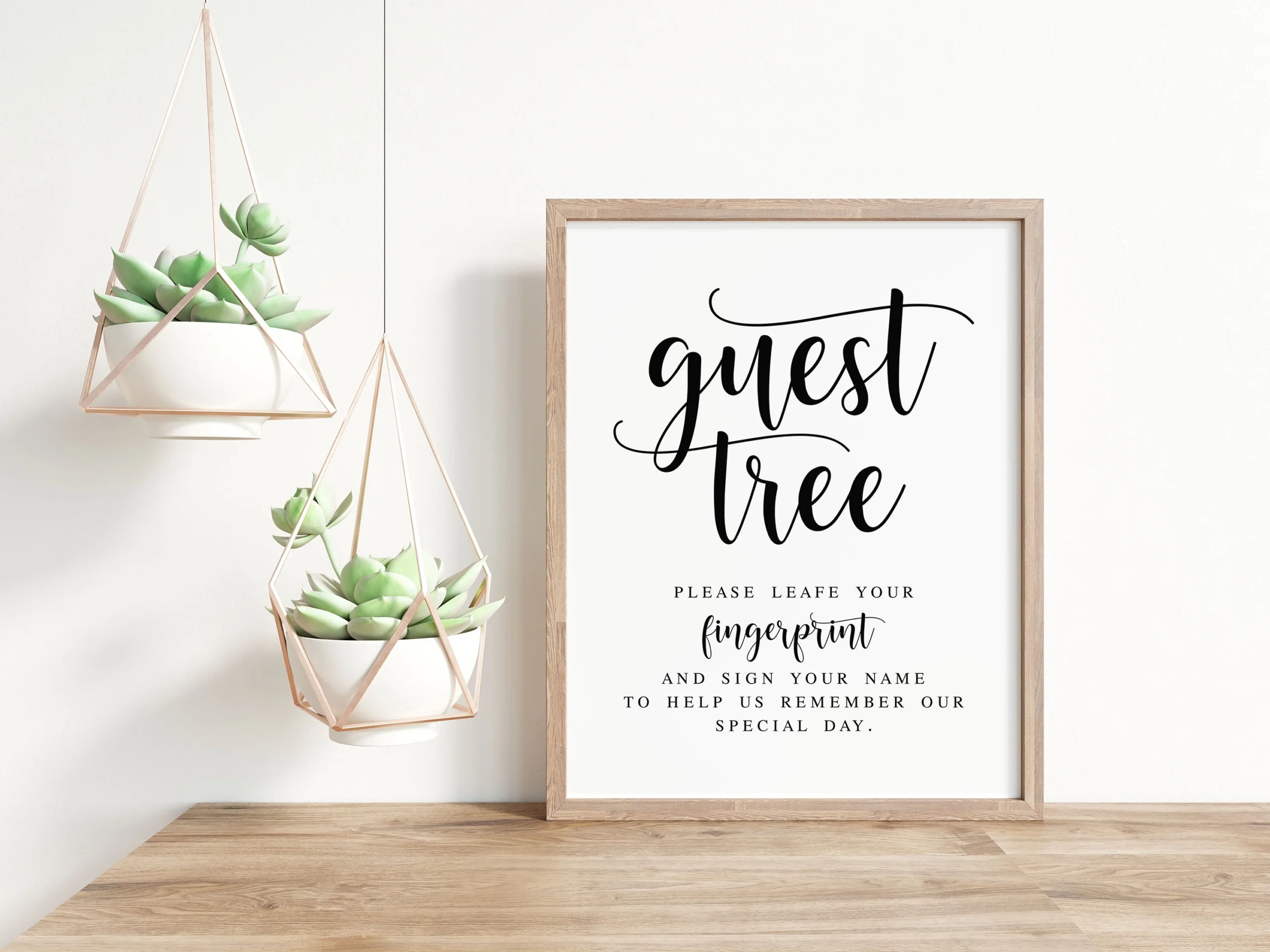 Please Sign Our Guest Tree Printable