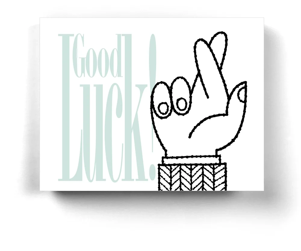 Good Luck Printable Signs