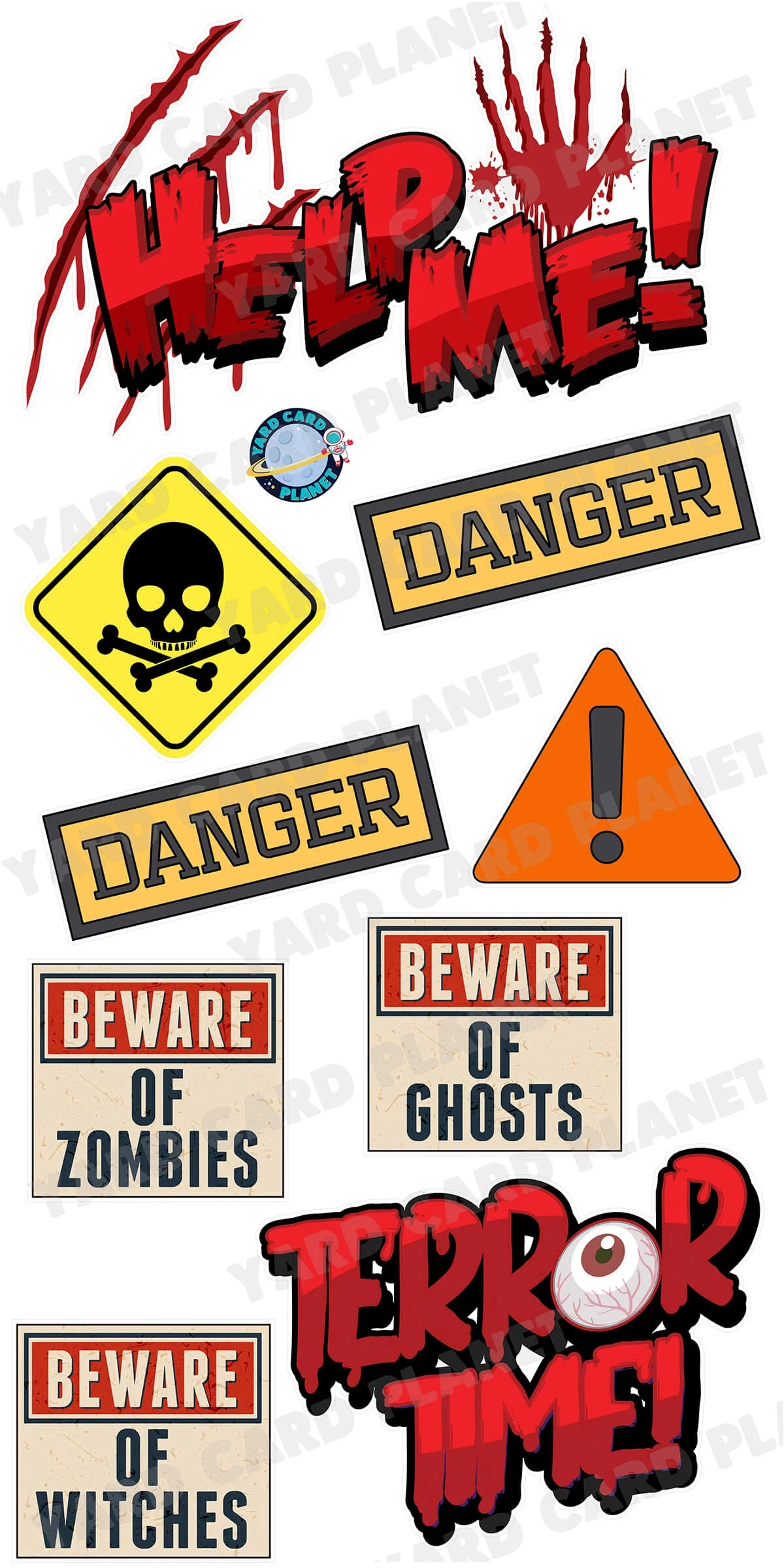 Printable Halloween Keep Out Sign