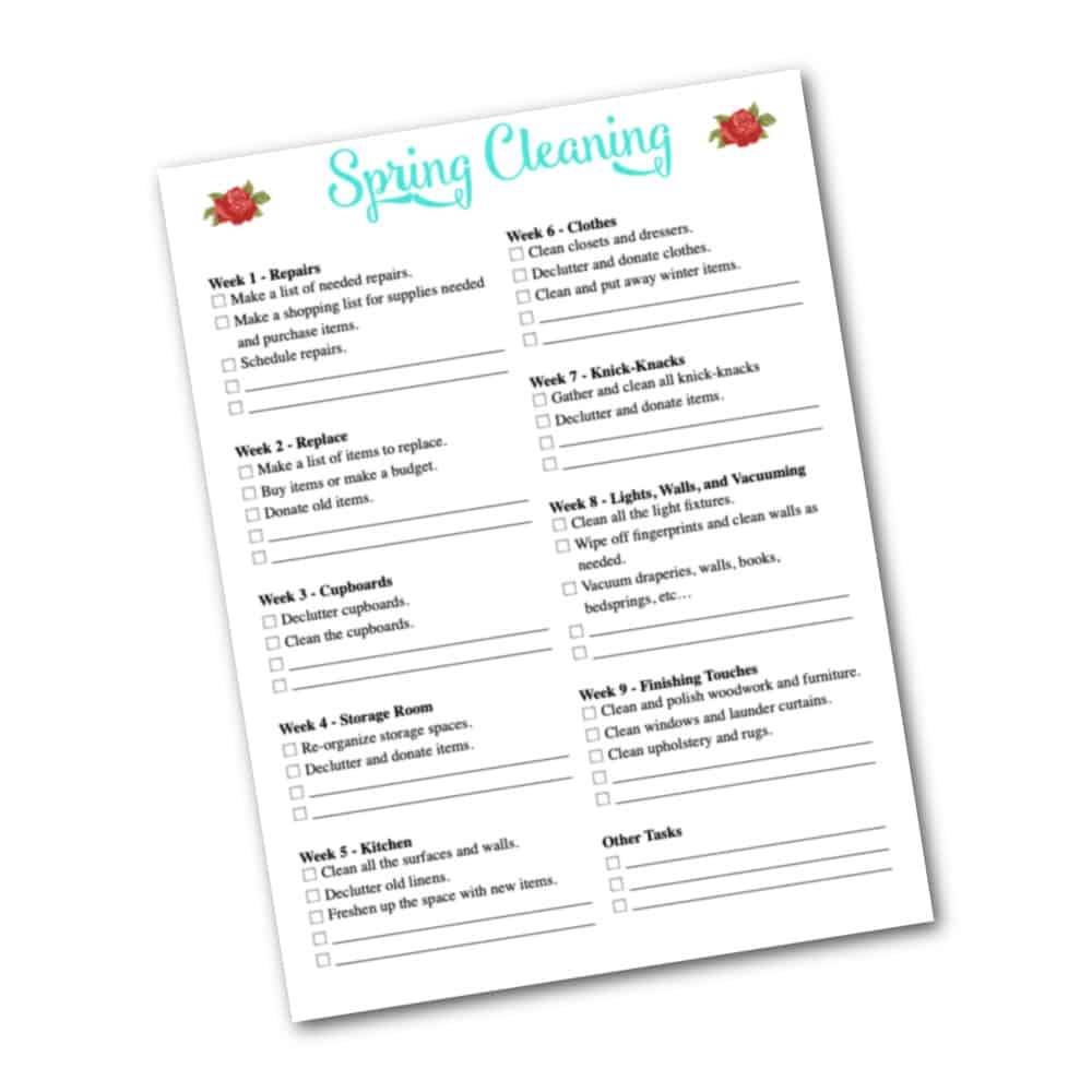 Home Management Printables Retro Housewife Goes Green