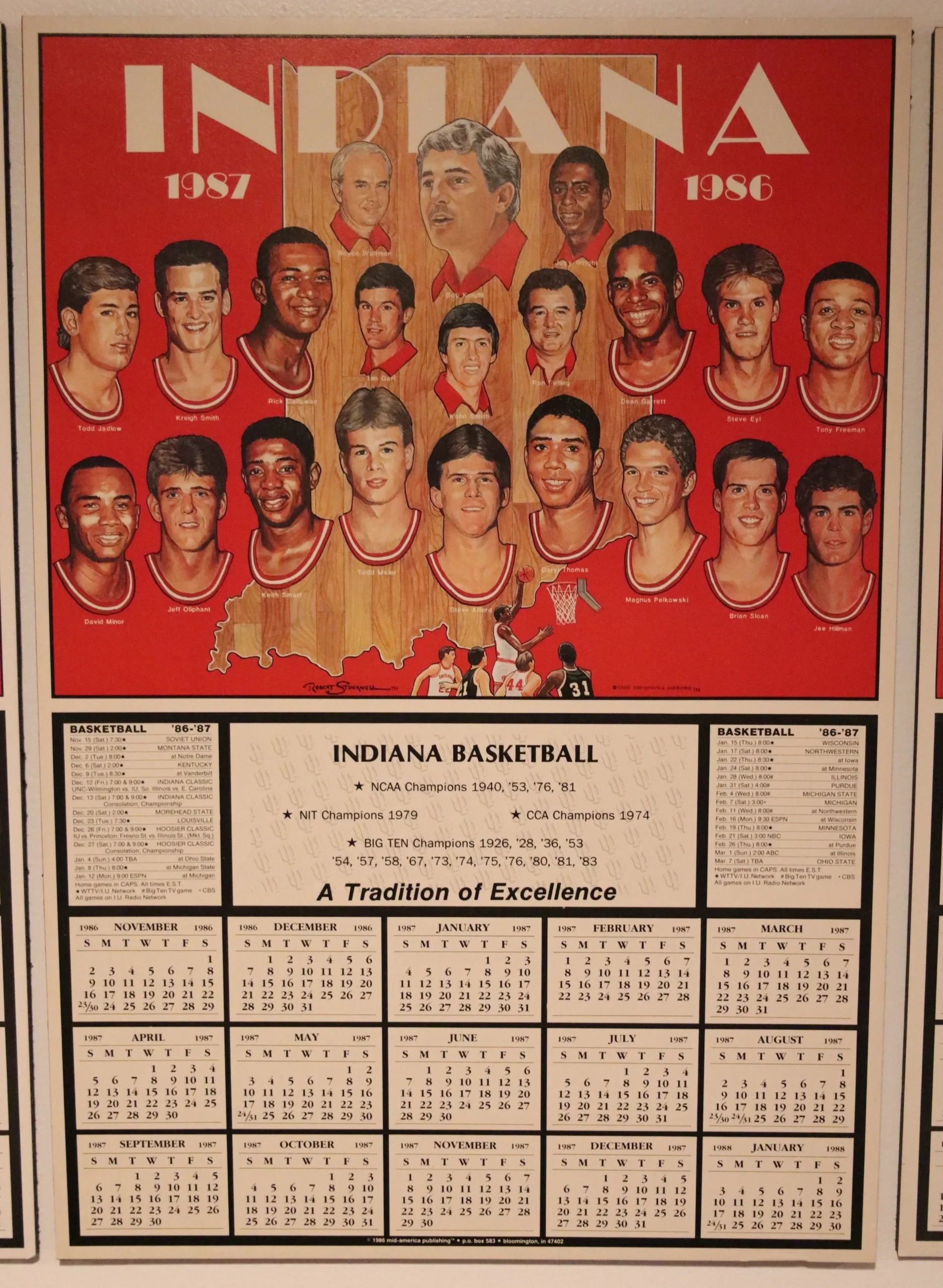 Indiana University Basketball Schedule Printable