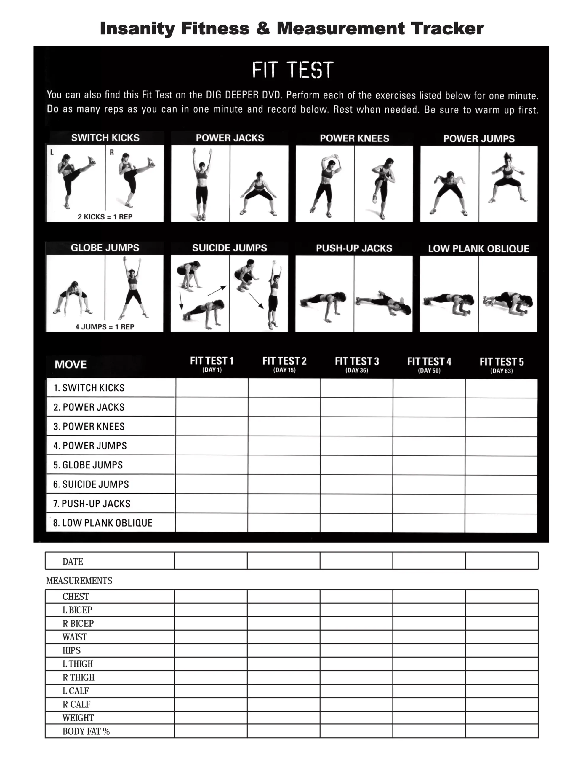Insanity Calendar Fittest PDF Insanity Calendar Fittest PDF